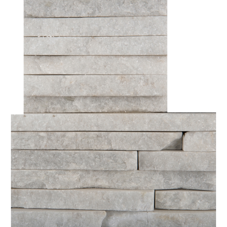 SLATE - 6X24, WHITE MSTK, HONED